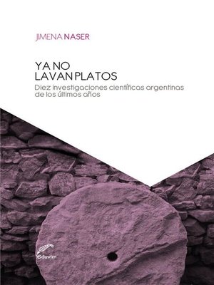 cover image of Ya no lavan platos